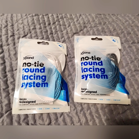 Xpand No Tie Round Laces Set - Original Kickstarter - Picture 1 of 4